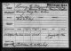 Peterson Conrad Lowry Mexican War Pension Card (Even the US Military Can't Decide on Which is his First Name - Peterson or Conrad)